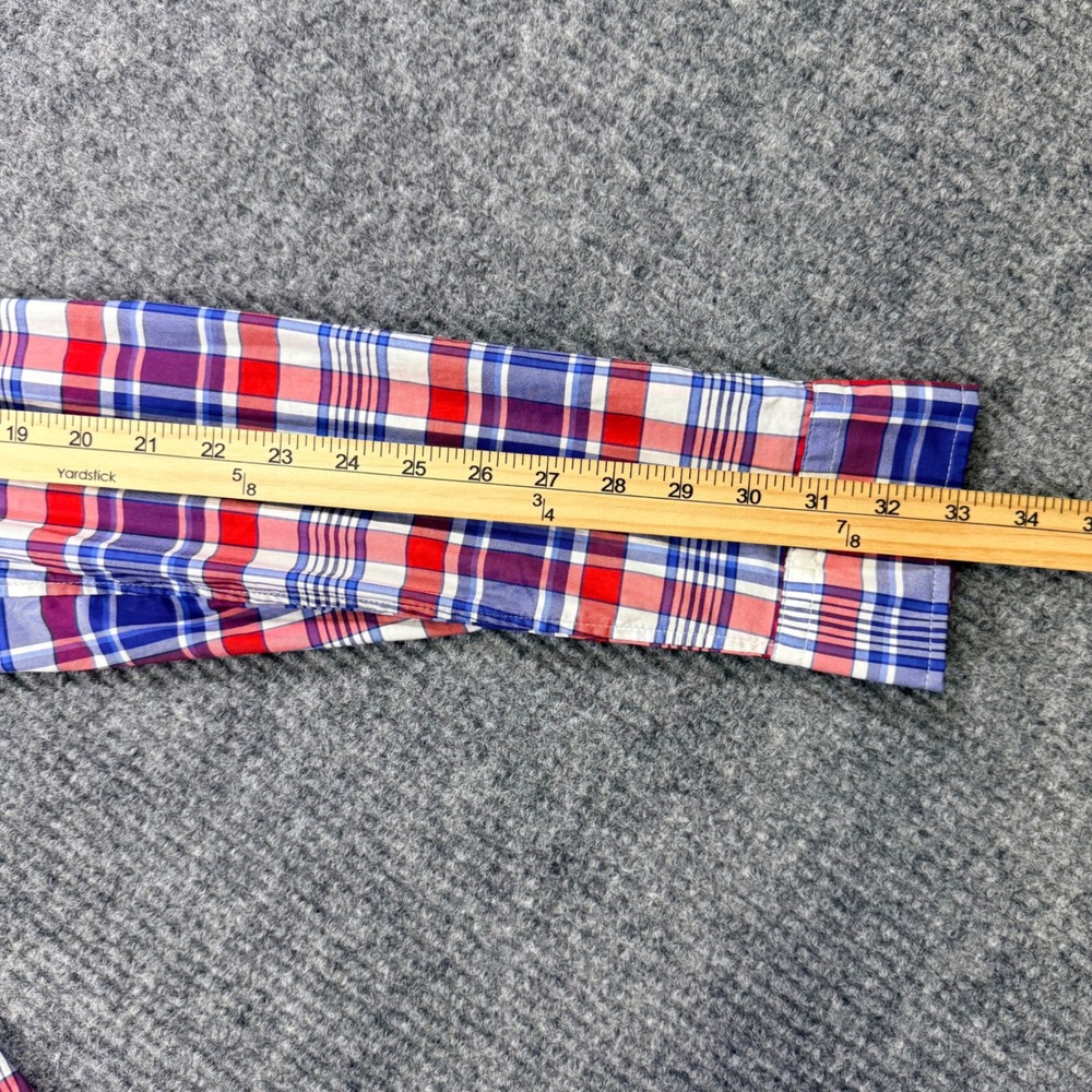 Vineyard Vines brrr Performance Shirt Men's Small Plaid OTG Fishing NEW - Picture 8 of 11